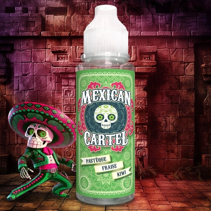 Pastèque Fraise Kiwi MEXICAN CARTEL 100ML