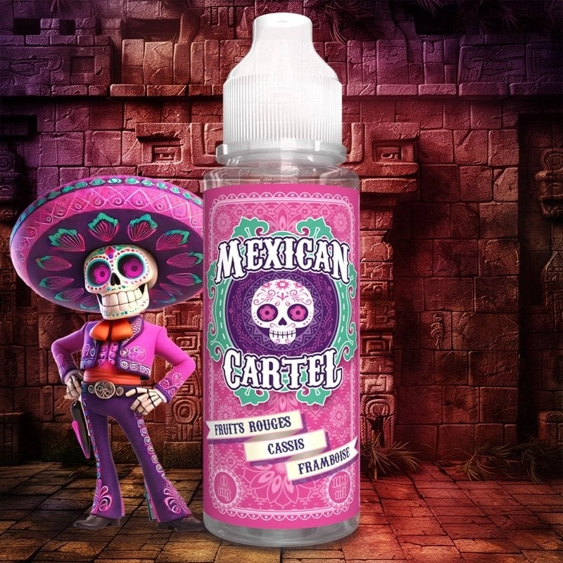 Fruits Rouges Cassis Framboise MEXICAN CARTEL 100ML
