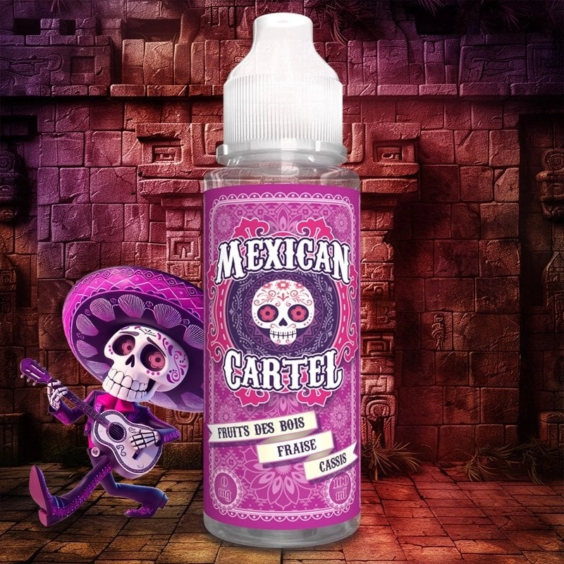 Fruits des Bois Fraise Cassis MEXICAN CARTEL 100ML