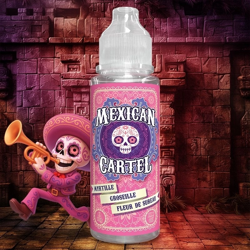 Myrtille Groseille Fleur de Sureau MEXICAN CARTEL 100ML