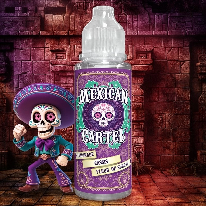 Limonade Cassis Fleur de Sureau MEXICAN CARTEL 100ML