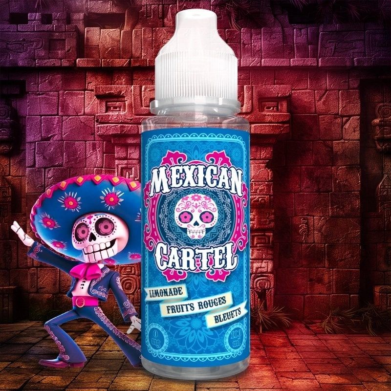 Limonade Fruits Rouges Bleuets MEXICAN CARTEL 100ML