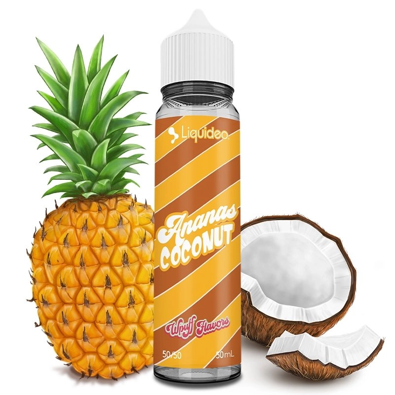 Ananas Coconut Wpuff Flavors LIQUIDEO 50ML