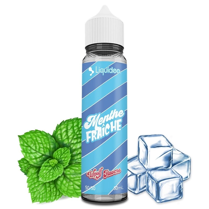 Menthe Fraîche Wpuff Flavors LIQUIDEO 50ML