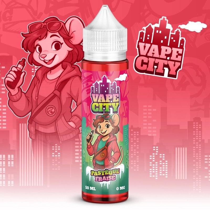 Pastèque Fraise VAPE CITY 50ML