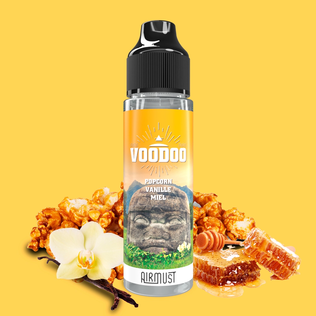 Popcorn Vanille Miel VOODOO AIRMUST 60ML