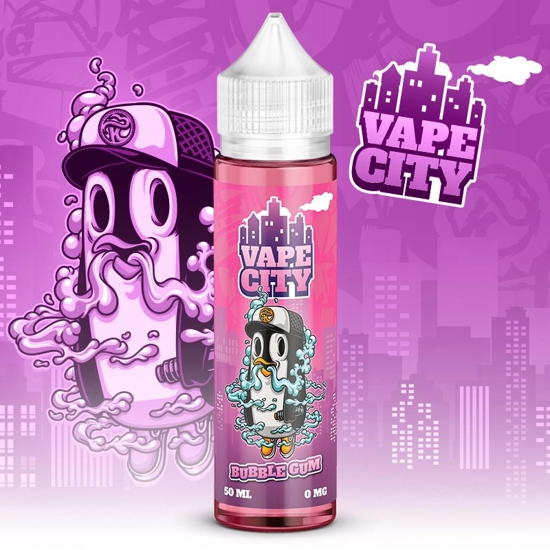 Bubble Gum VAPE CITY 50ML