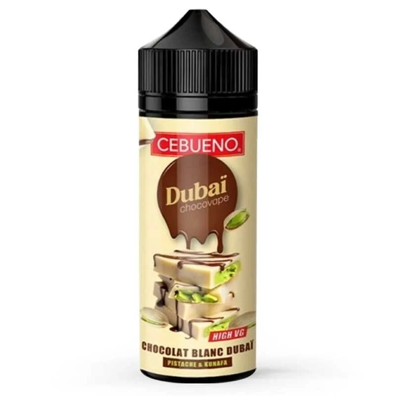 Dubaï Chocovape White CEBUENO 100ML
